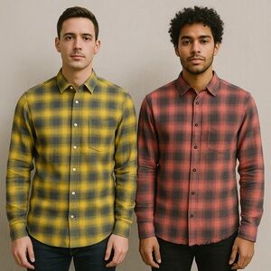 2 H&M Flannels